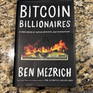 Bitcoin Billionaires Book by Ben Mezrich